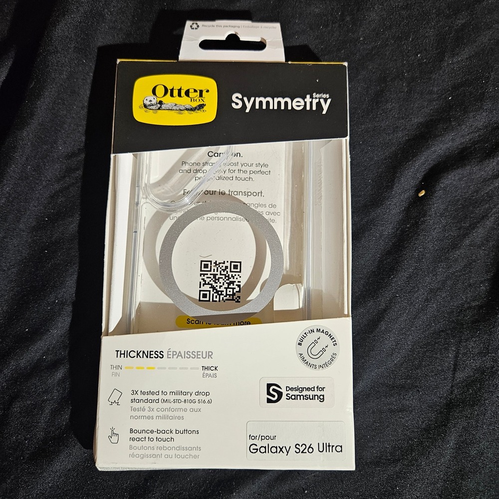 OtterBox Symmetry Case for Samsung Galaxy S26 Ultra Clear Magnetic 77-00009